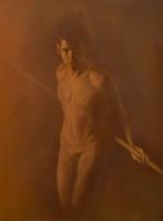 Large Robert Ryel Bliss Male Nude Painting - Sold for $5,000 on 10-10-2020 (Lot 189).jpg